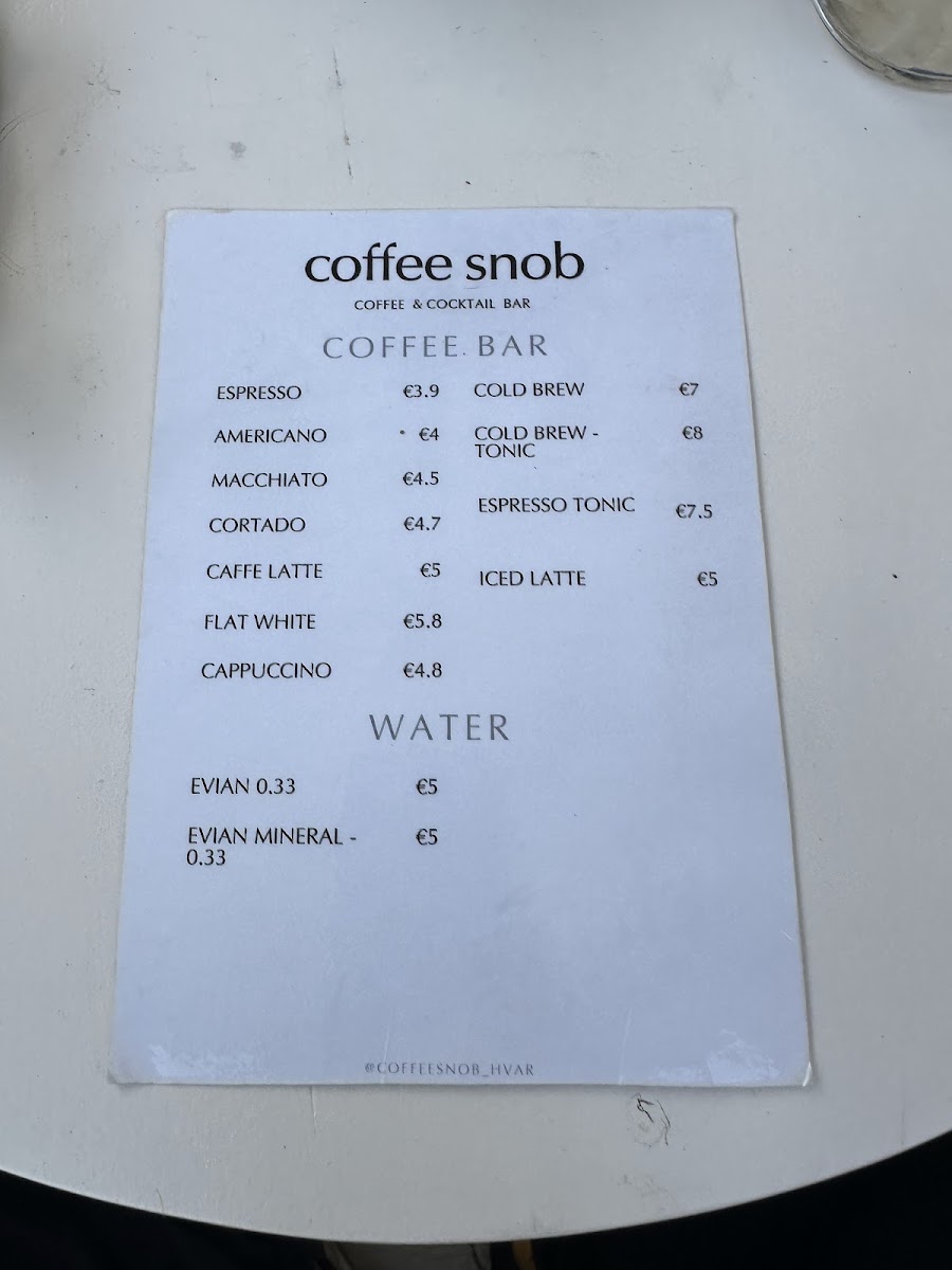 Menu Coffee Snob - Specialty Coffee-5