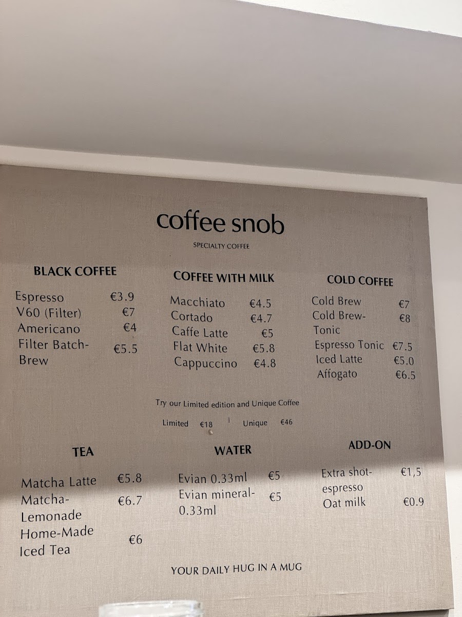 Menu Coffee Snob - Specialty Coffee-6